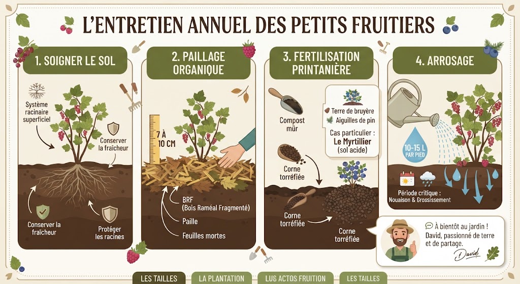 Entretien annuel des petits fruitiers